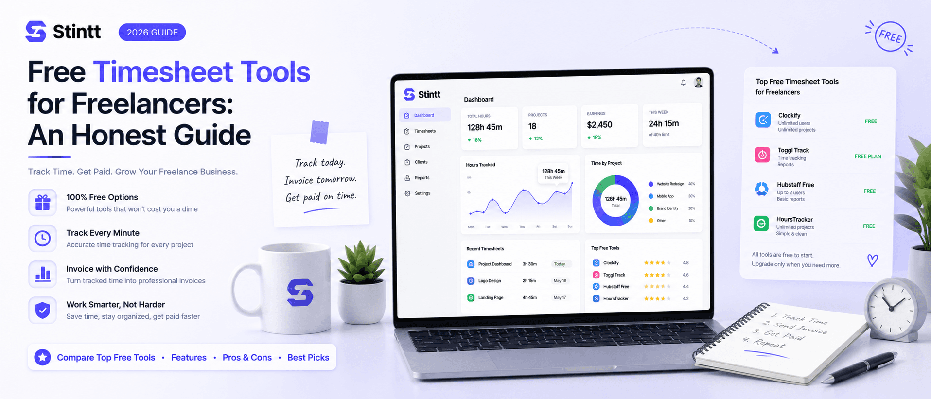 Free Timesheet Tools for Freelancers: An Honest Guide